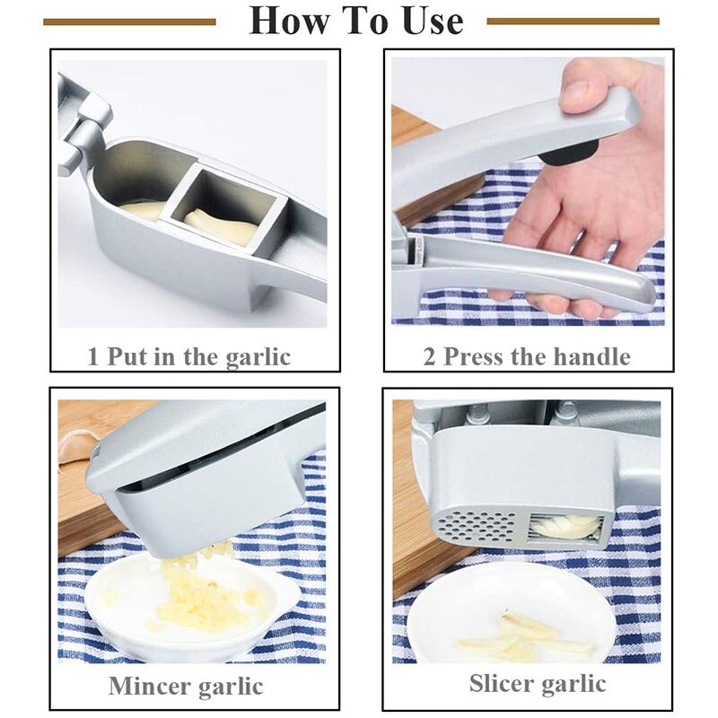 2 in 1 Garlic Press