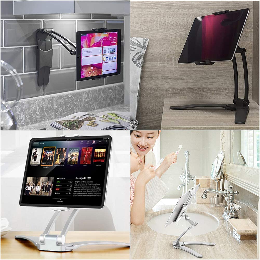 Kitchen Tablet Stand Wall Desk Tablet