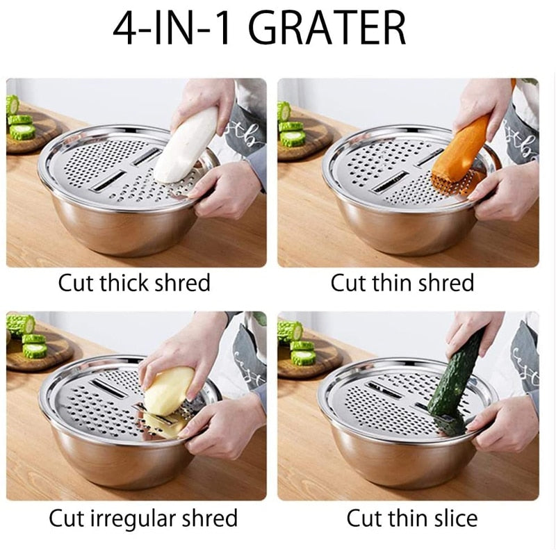 Vegetable Slicer Cutter 3 in 1