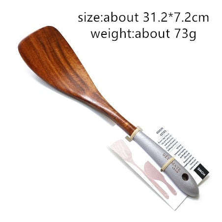 Wood Cooking Eco-friendly Teak Spatula