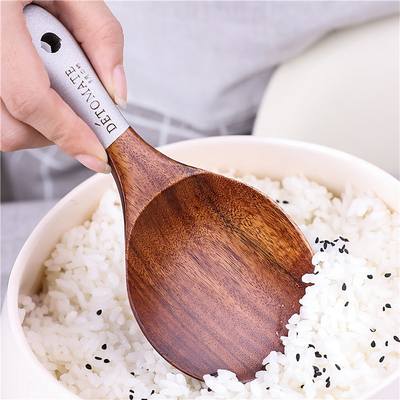 Wood Cooking Eco-friendly Teak Spatula