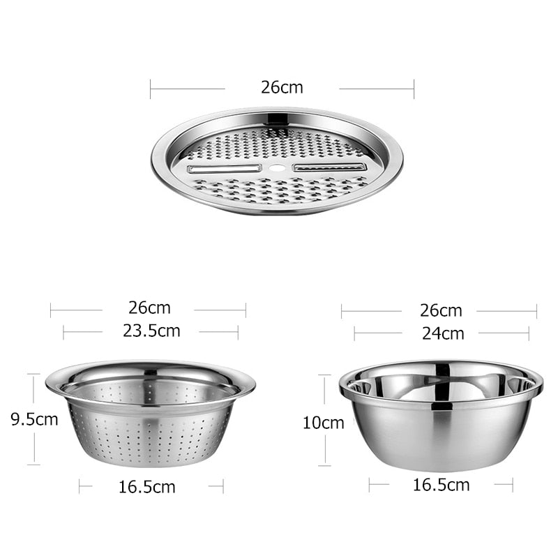 Vegetable Slicer Cutter 3 in 1