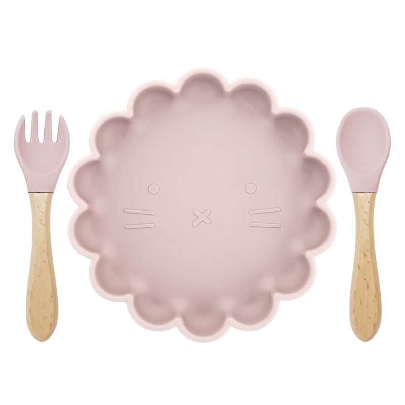 Baby Tableware set (plate, spoon & fork)