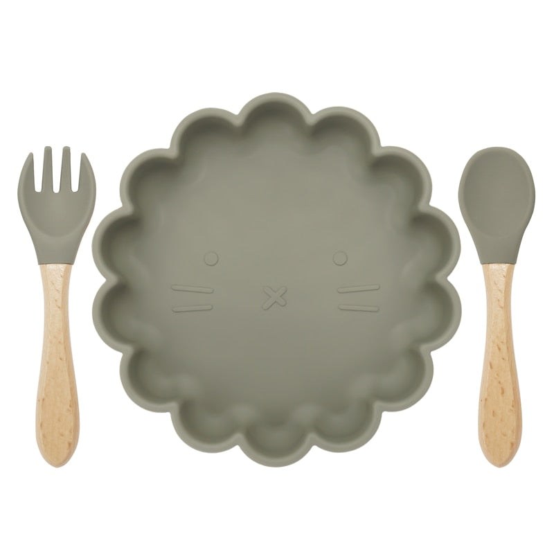 Baby Tableware set (plate, spoon & fork)