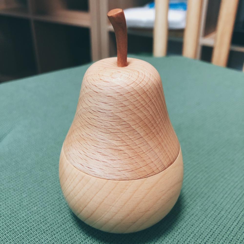 Wood Toothpicks Container