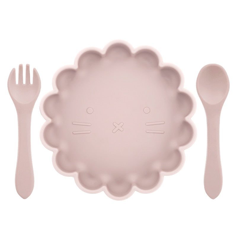 Baby Tableware set (plate, spoon & fork)