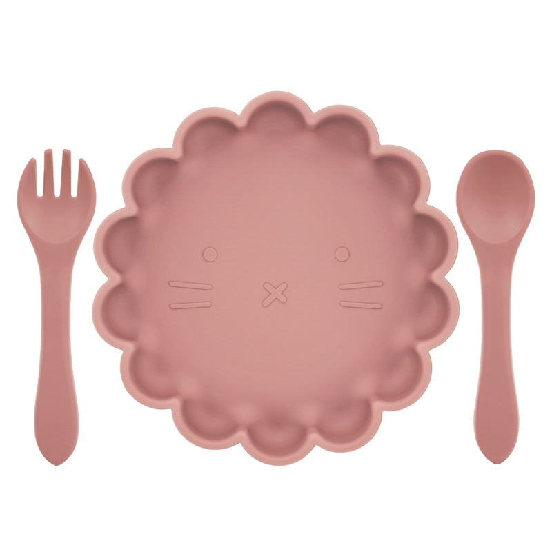 Baby Tableware set (plate, spoon & fork)