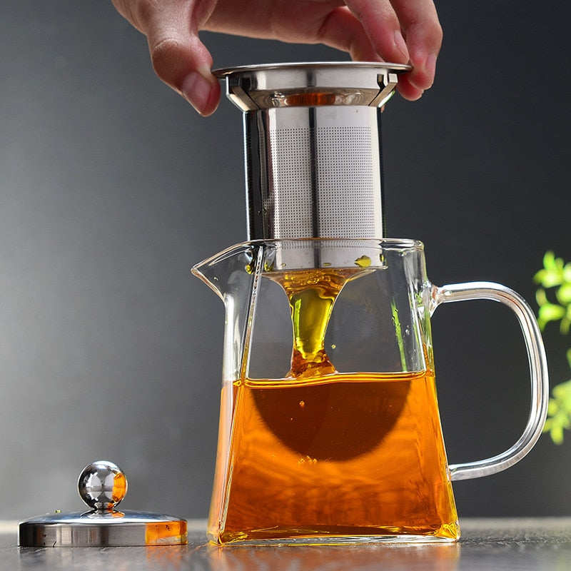 Glass Teapot With Infuser