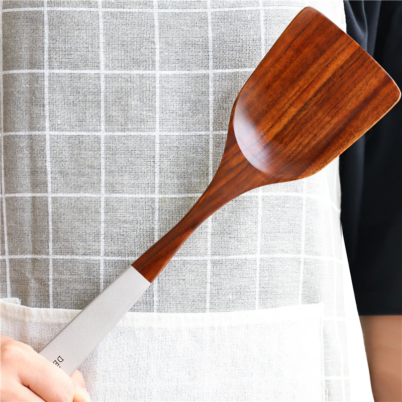 Wood Cooking Eco-friendly Teak Spatula