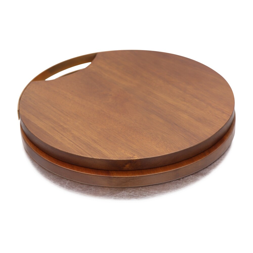 Acacia Kitchen Wood Food Plate