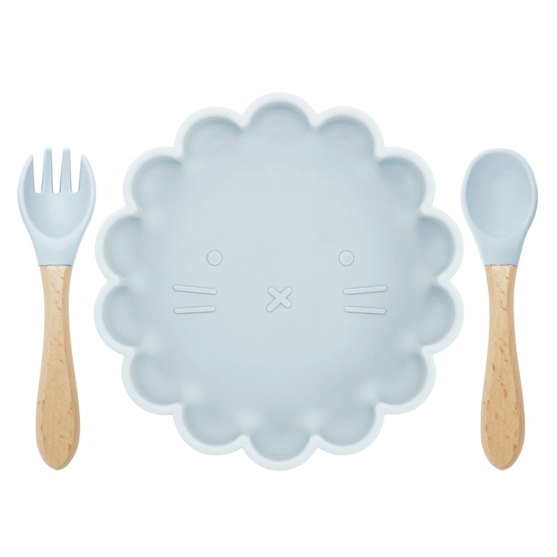 Baby Tableware set (plate, spoon & fork)