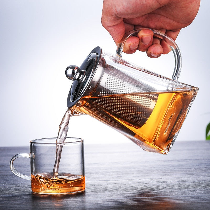 Glass Teapot With Infuser