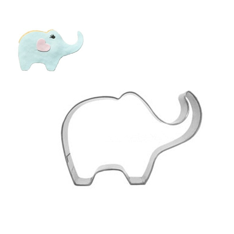 Biscuit Molds for Cookies in Animal Shapes - 10pcs