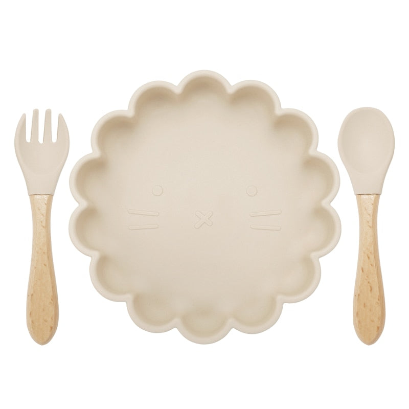 Baby Tableware set (plate, spoon & fork)