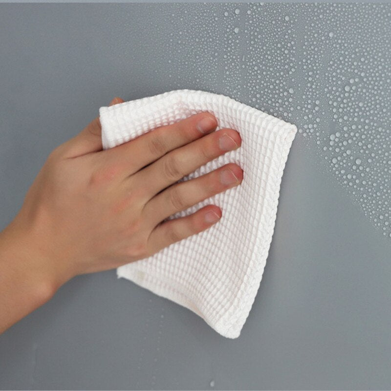 2pcs Absorbent Microfiber Cleaning Cloth Towel