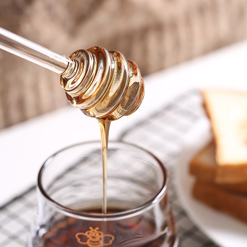 Glass Honey Spoon