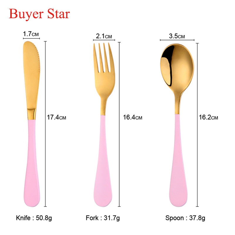 Kids Cutlery Set 3Pcs/set