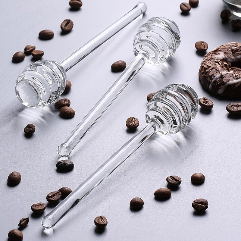 Glass Honey Spoon