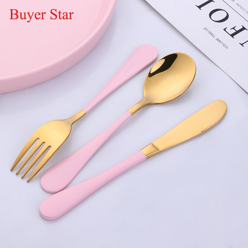 Kids Cutlery Set 3Pcs/set