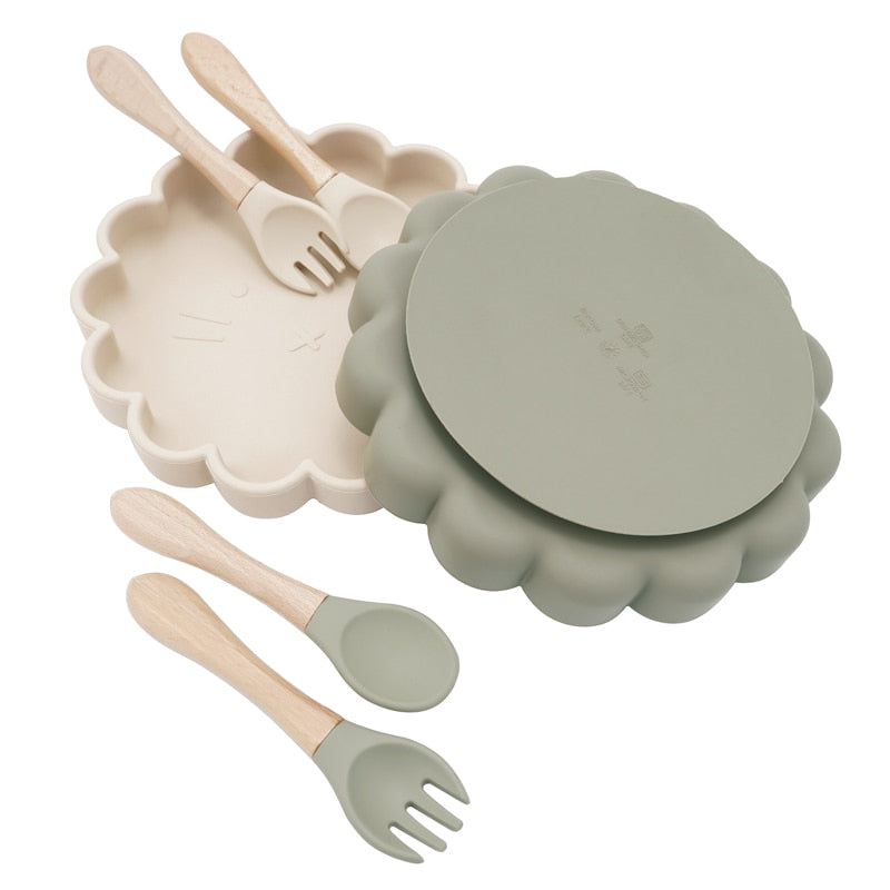 Baby Tableware set (plate, spoon & fork)