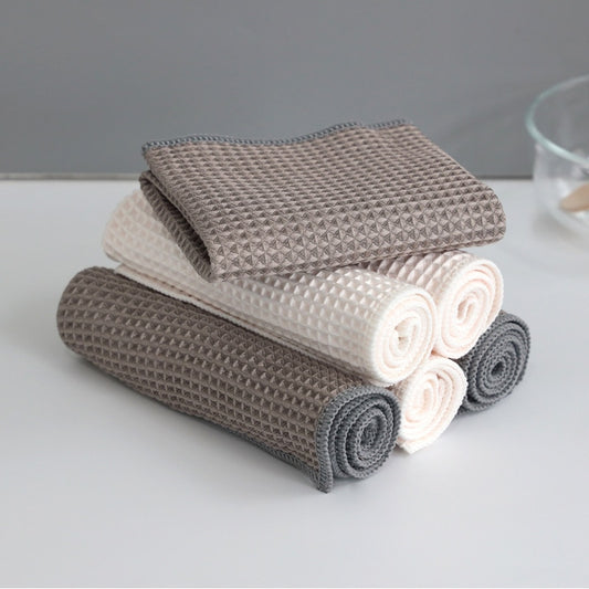 2pcs Absorbent Microfiber Cleaning Cloth Towel