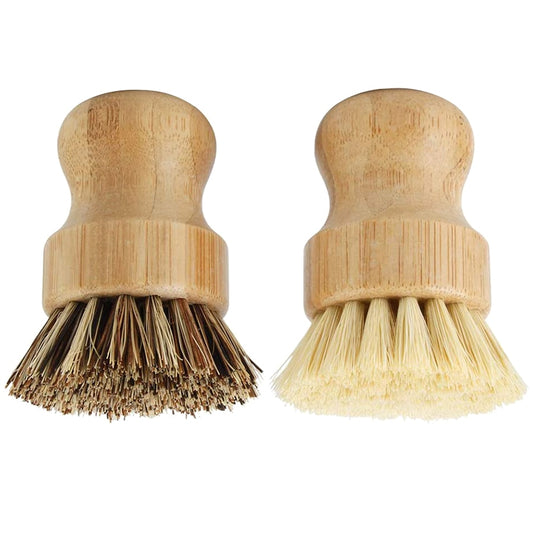 Bamboo Dish Scrub Brushes