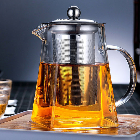 Glass Teapot With Infuser