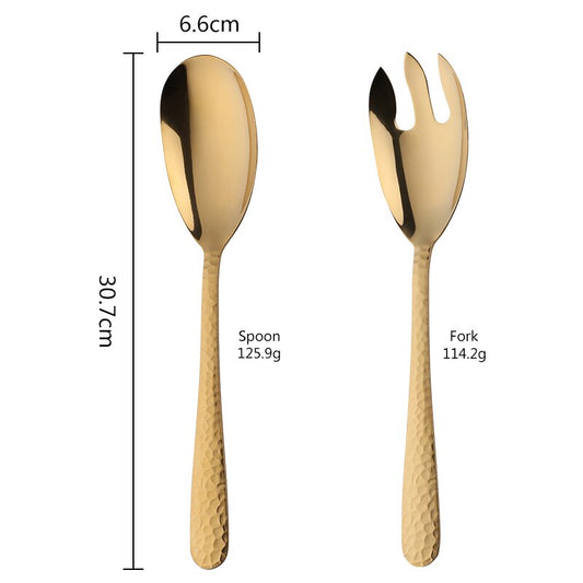 Large Salad Serving Spoon and Fork (1pc)