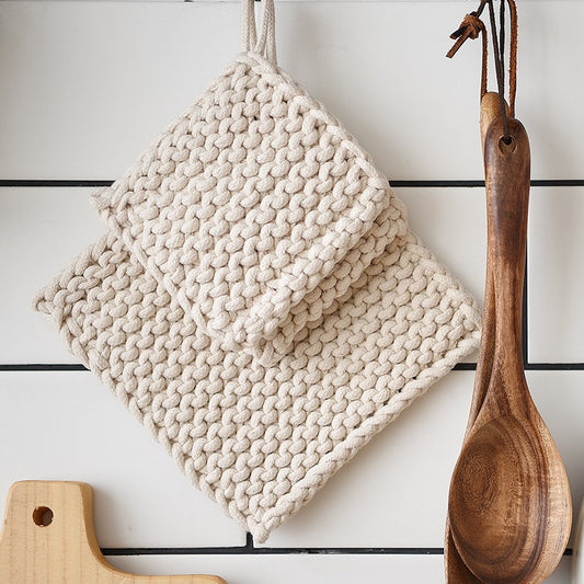 Woven Cotton Pot Holder