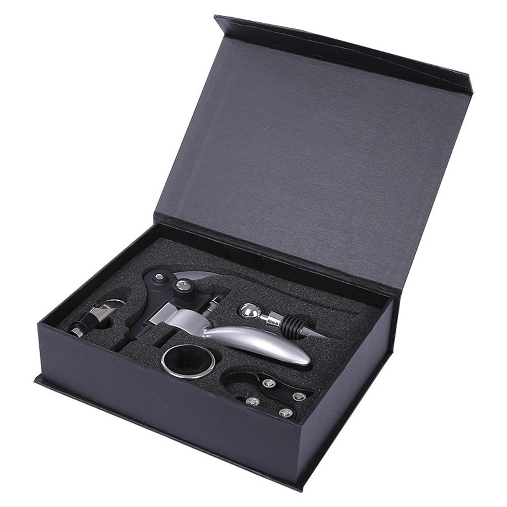 Wine Bottle Opener Set Paper Gift Box - 5pcs